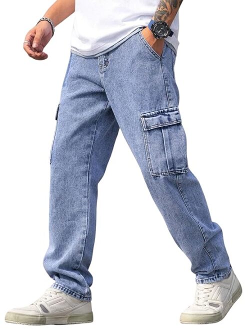 Men Jeans || Jeans for Men || Cargo Jeans (Q-04-05)